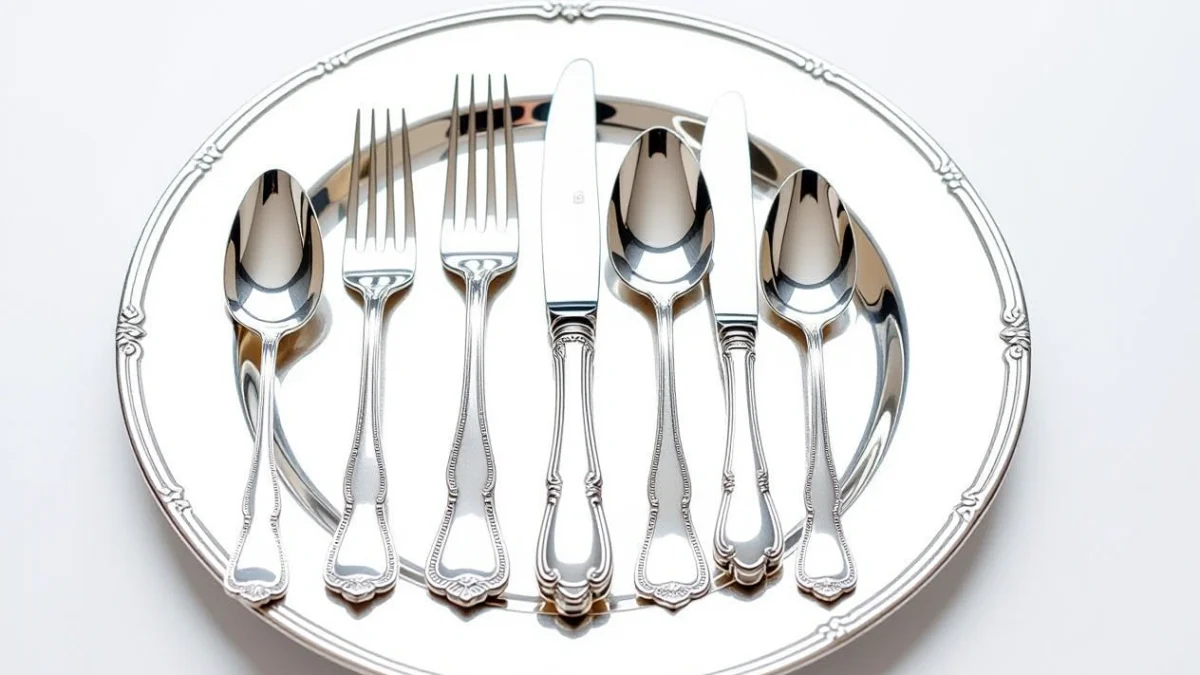 Mid-Century Scandinavian Silver Flatware Sets